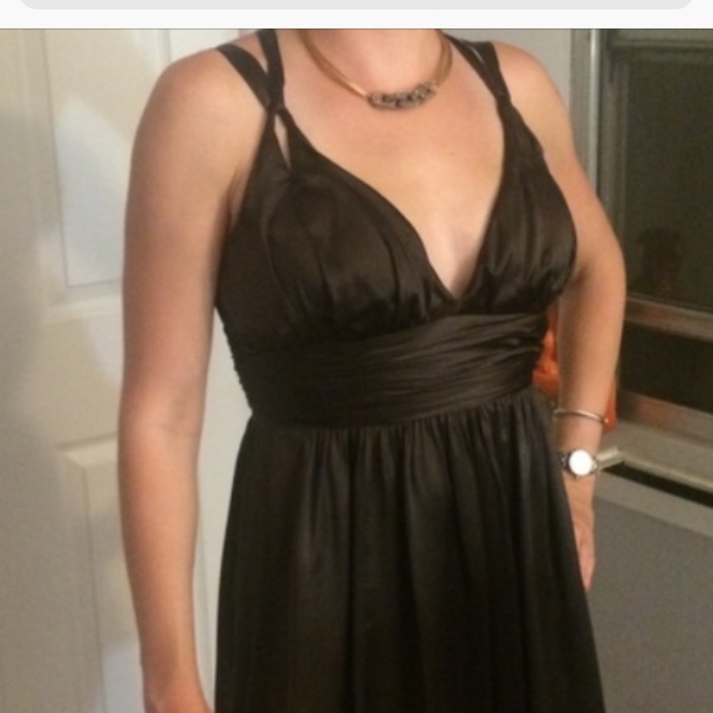 Arden b chocolate brown dress.